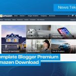 Template Blogger Premium Amazen Download Gratis
