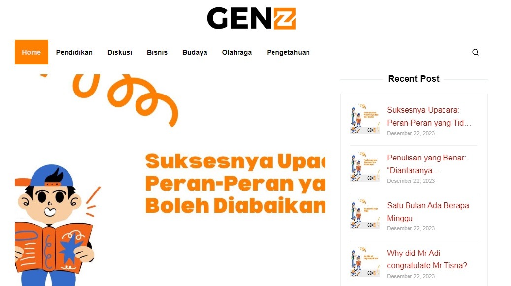 Gen-Z - Wawasan Aktual, Inspirasi Generasi Z!