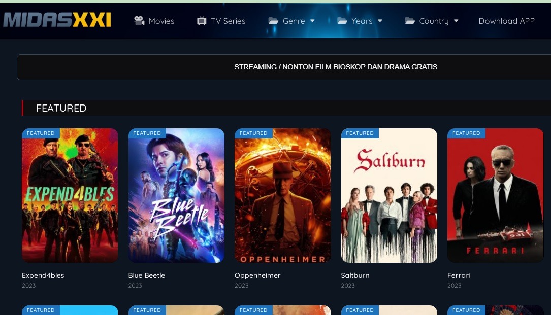 Nonton Film Full Movie di Midas XXI Secara Online