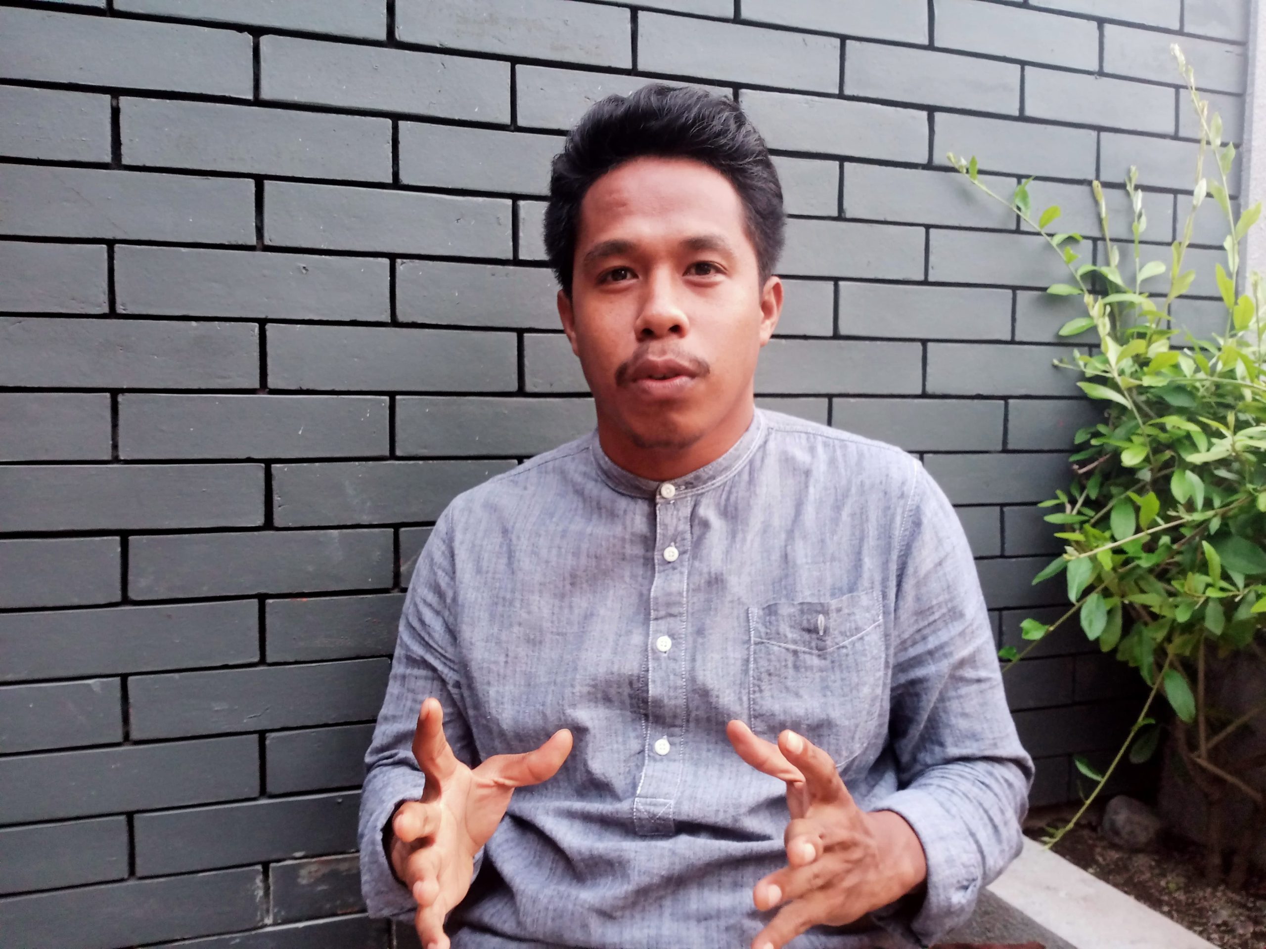 Dewan Pimpinan Daerah Gerakan Mahasiswa Nasional Indonesia (GMNI) Nusa Tenggara Barat Al Mukmin Betika