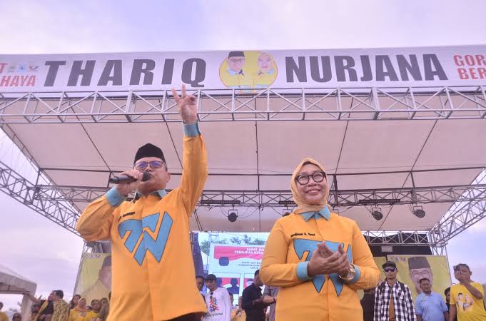 Thariq Modanggu dan Nurjana Hasan Yusuf ( Foto : Istimewa)
