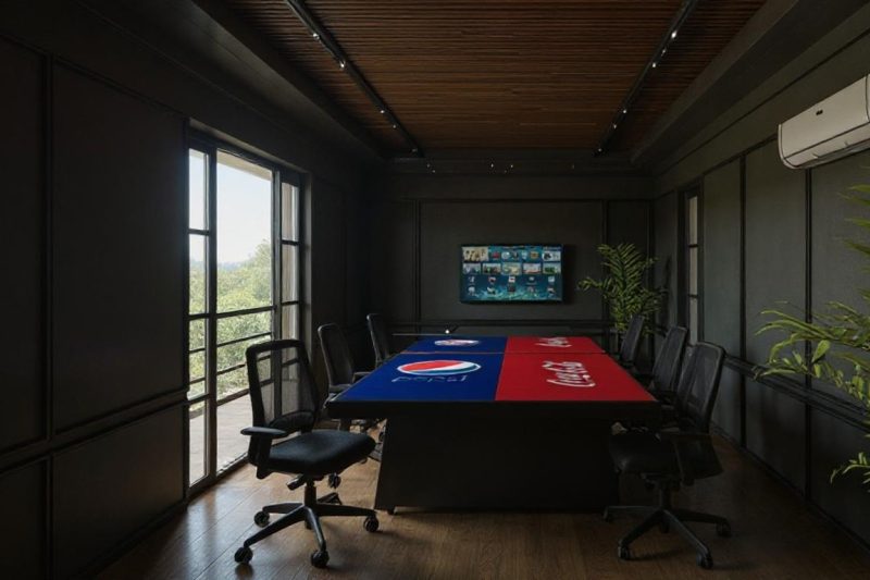 Visualisasi 3D Beta Smoking Lounge Area Sumber: Dokumentasi pribadi, 2025