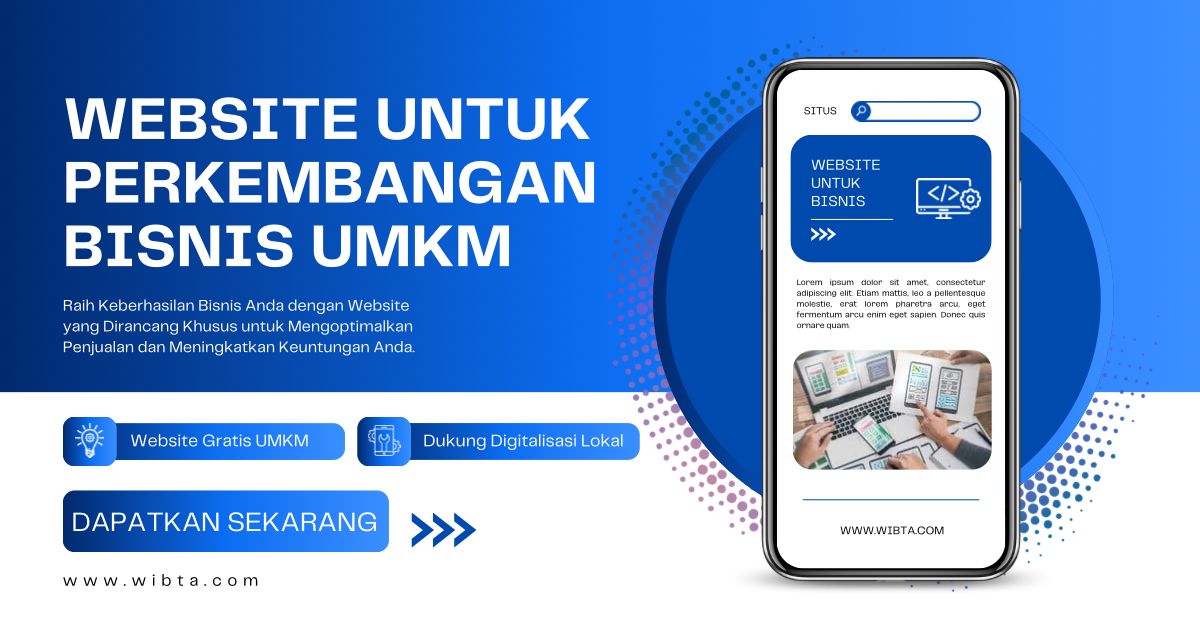 Website Gratis untuk UMKM Tangerang
