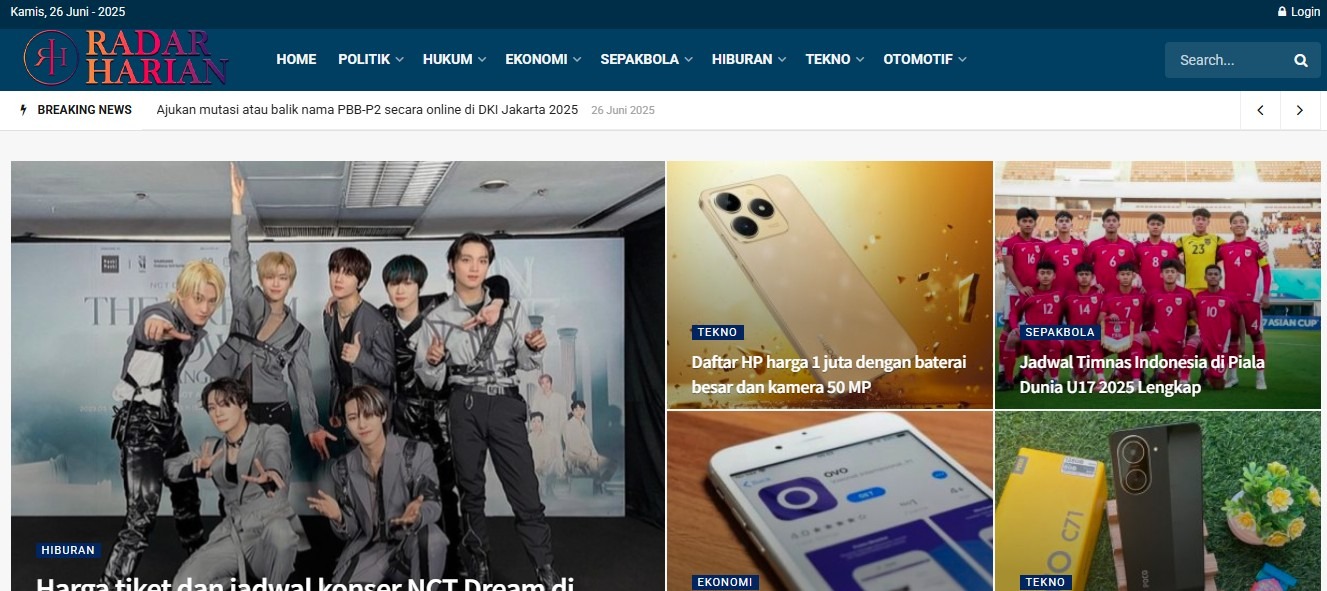 radar harian