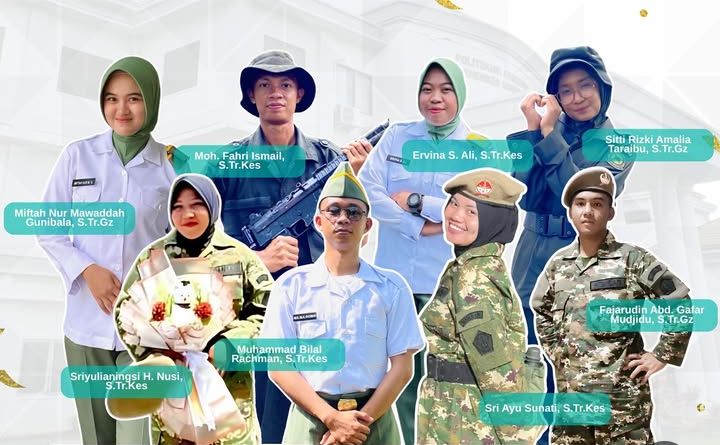 Delapan Alumni Poltekkes Gorontalo