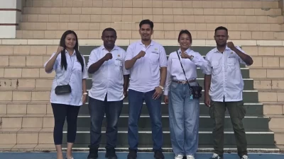 Usai menghadiri FDG di UNAMIN Sorong