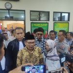 Mantan Sekda NTB Rosiady Husaeni Sayuti Pasca Sidang di Pengadilan Tipikor Matara