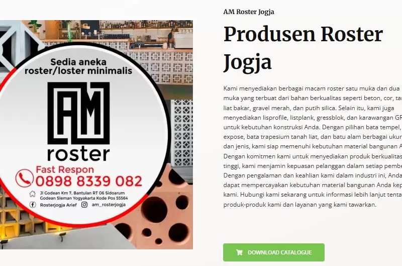 roster beton Jogja