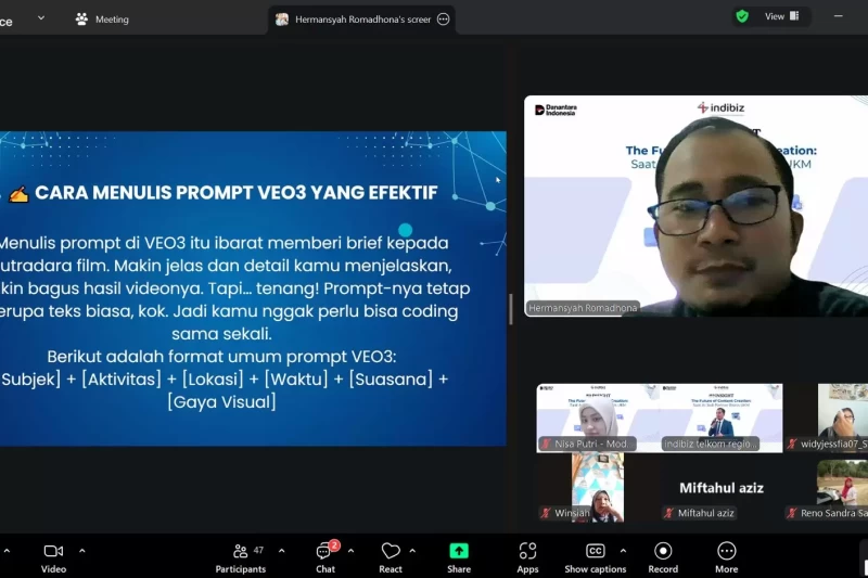 Indibiz KTI Edukasi UKM Adaptif Hadapi Era AI Digital