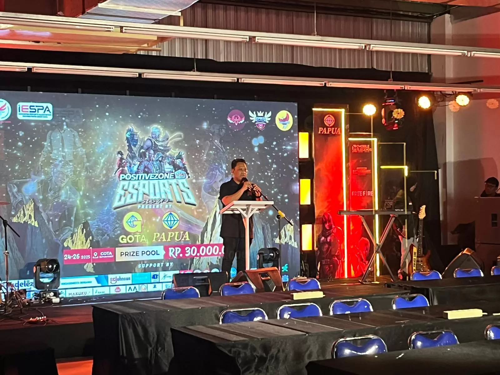 Kepala Dinas Pemuda, Olahraga, dan Perekonomian Kreatif Papua Barat Daya, Yusdi Lamatenggo