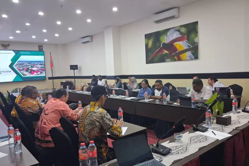 Rapat Evaluasi terhadap Anggaran Pendapatan dan Belanja Daerah (APBD) Kota Sorong