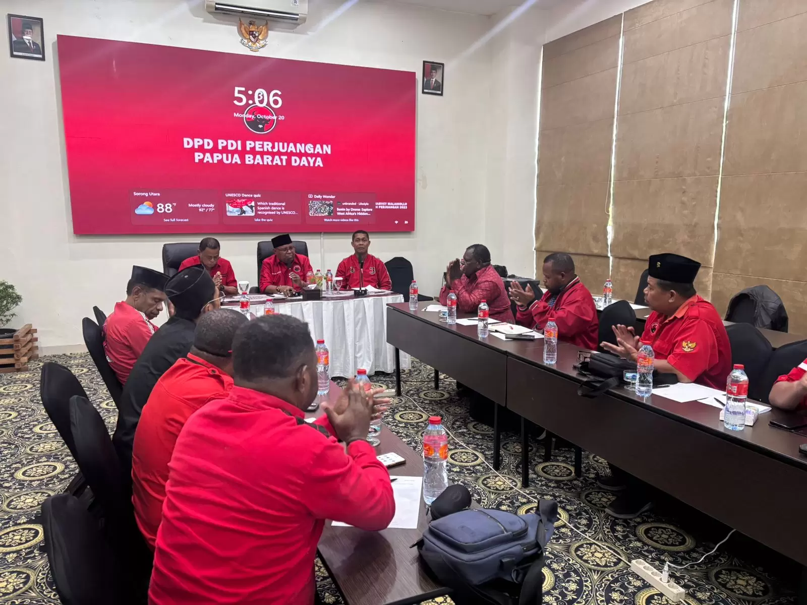 Rapat Konsolidasi DPD PDIP Papua Barat Daya