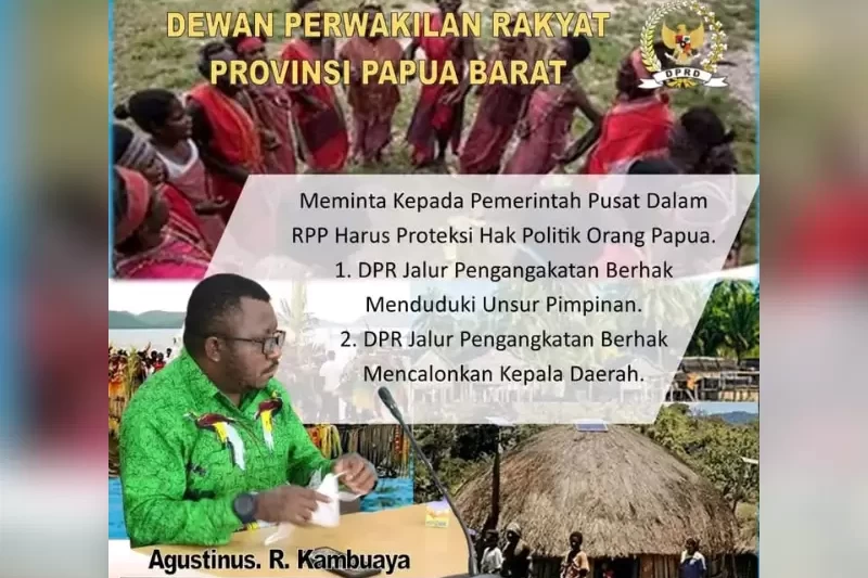 Senator Asal Papua Barat Daya, Agustinus R Kambuaya