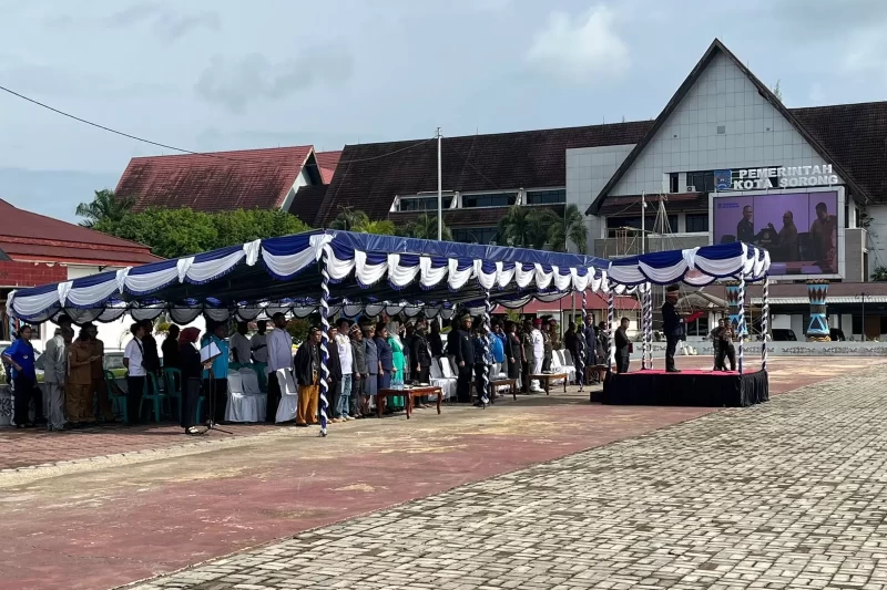 Wali Kota Sorong pimpin Upacara Hari Sumpah Pemuda