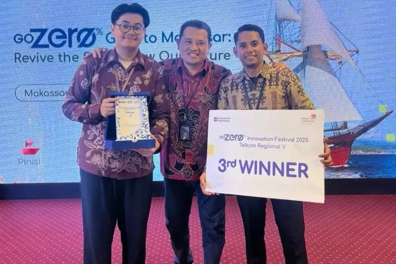 Witel Papua Barat Raih Juara 3 Inovasi Mitigasi Banjir Nasional