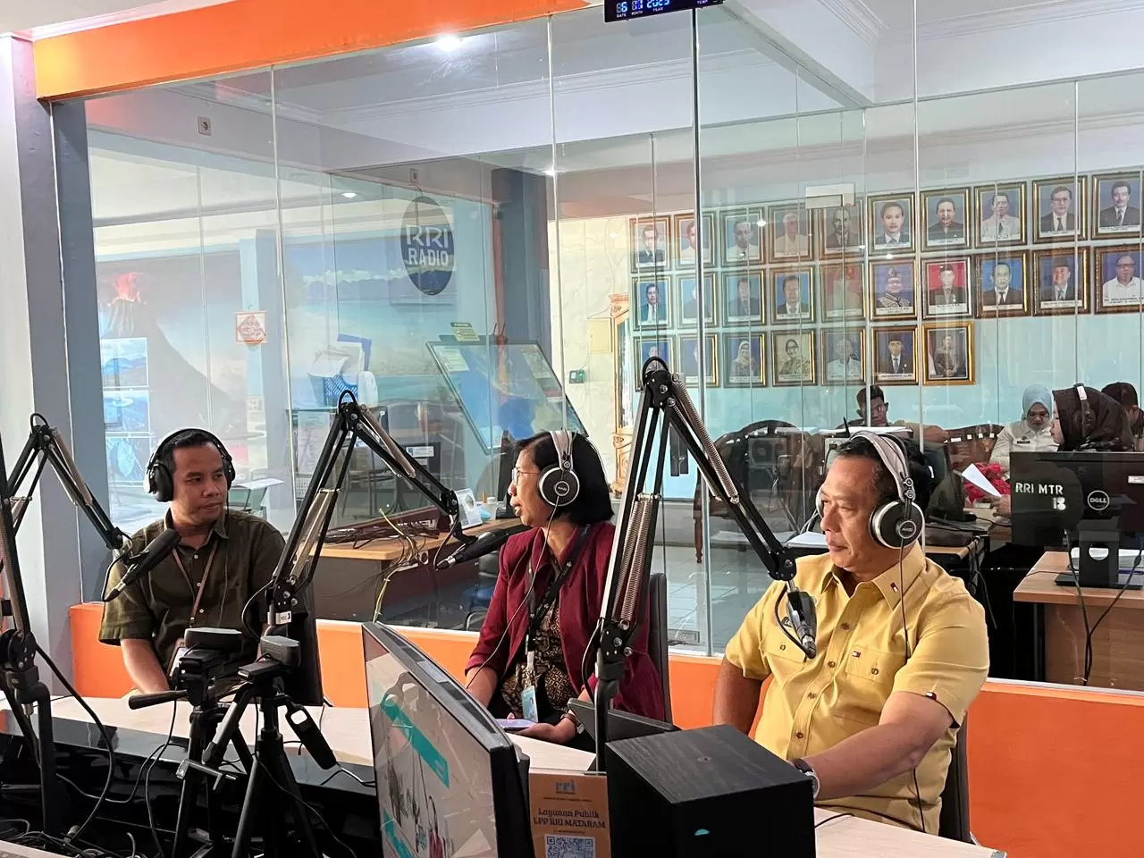 Foto: Sekretaris Deputi Promosi dan Kerja Sama Badan Gizi Nasional RI, Lalu Muhammad Iwan Mahardan dalam sebuah sesi Podcast RRI