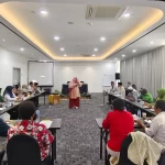 Pelatihan Penguatan Kapasitas Pendamping Keluarga yang berlangsung pada 19–21 November 2025 di M Hotel, Kota Sorong.