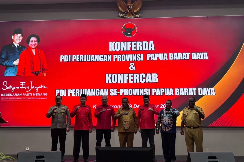 Pembukaan Konferda PDI-P Papua Barat Daya