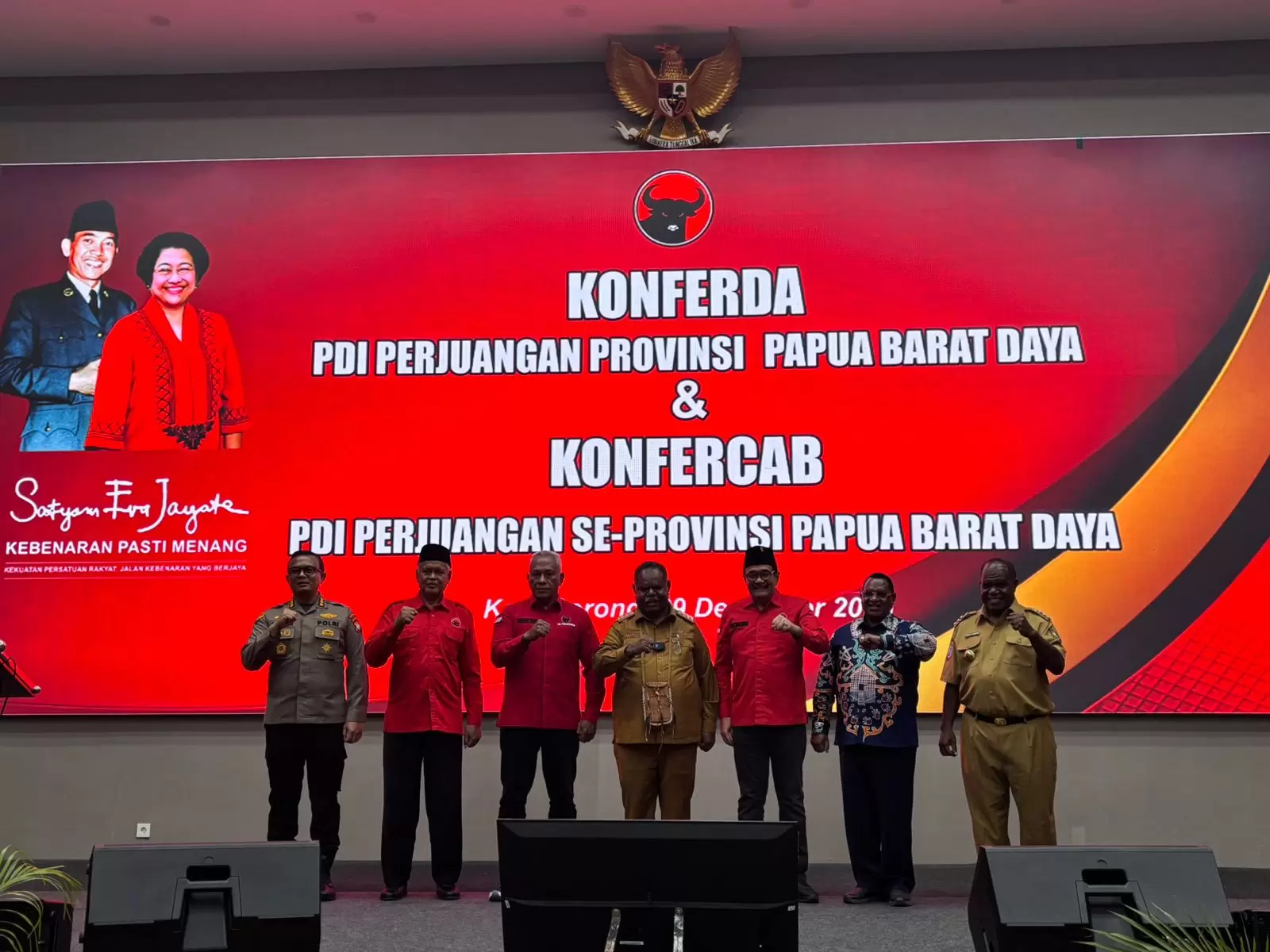 Pembukaan Konferda PDI-P Papua Barat Daya