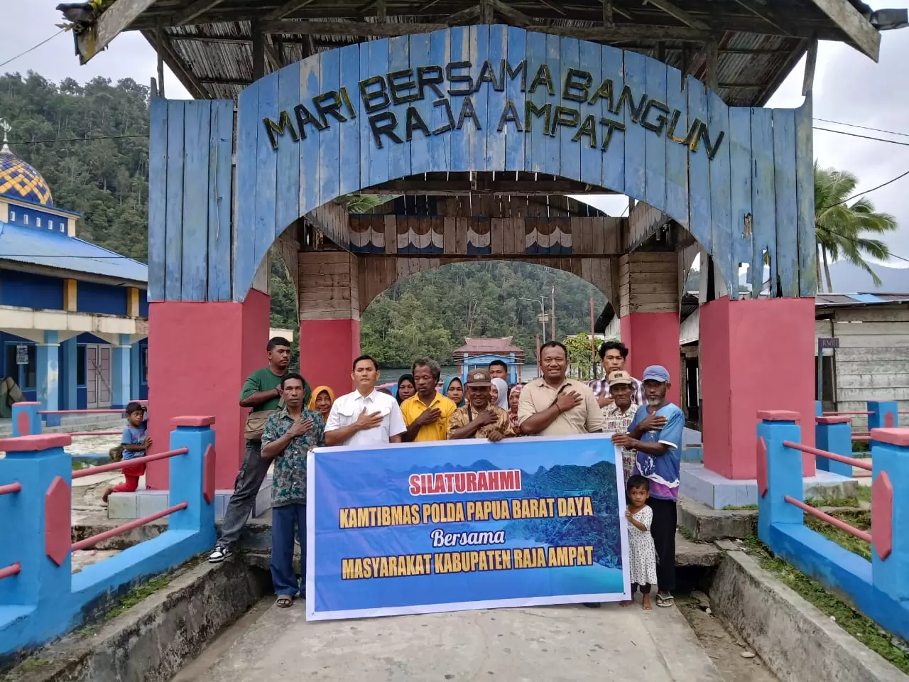 Polda PBD dan warga Lopintol bahas kamtibmas