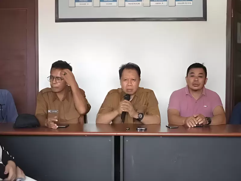 Pemerintah Desa Torete dan Desa Buleleng Menggelar Konferensi Pers (Dok. Fokustime.id)