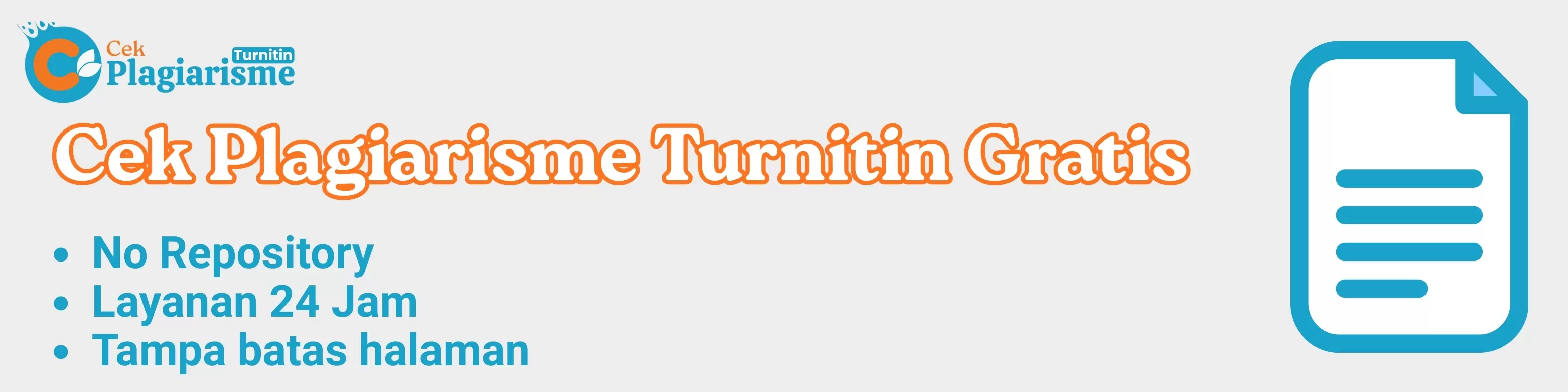 Cek Plagiarisme Turnitin No Repository