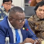 Senator asal Papua Barat Daya Agustinus R Kambuaya