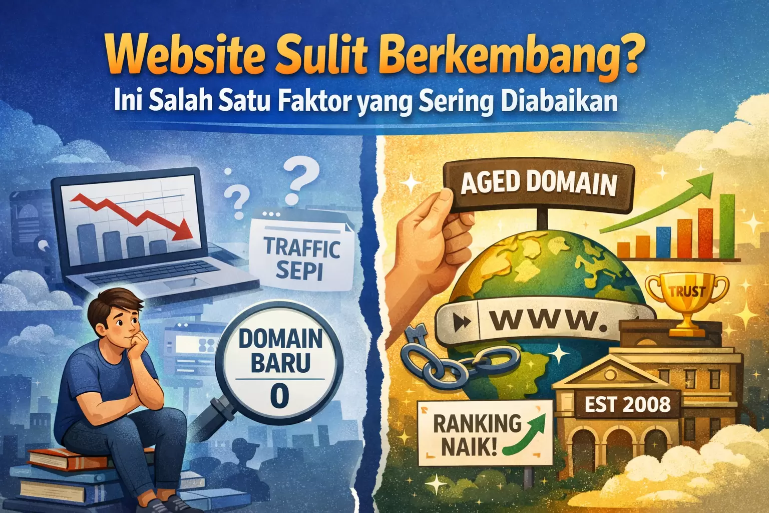 Website Sulit Berkembang Ini Salah Satu Faktor yang Sering Diabaikan