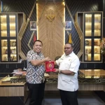 Densus 88 dan Bupati Manokwari Perkuat Silaturahmi Jaga Kamtibmas