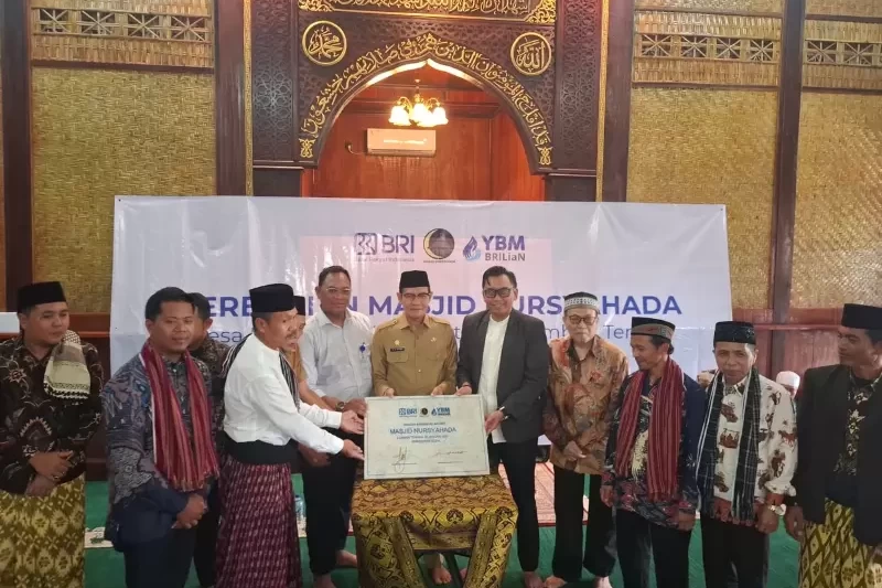 Peresmian Renovasi Masjid Nursyahada yang berlokasi di Dusun Adat Sade
