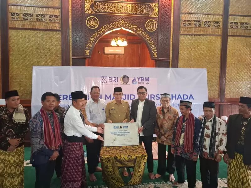 Peresmian Renovasi Masjid Nursyahada yang berlokasi di Dusun Adat Sade