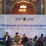 Peresmian Renovasi Masjid Nursyahada yang berlokasi di Dusun Adat Sade