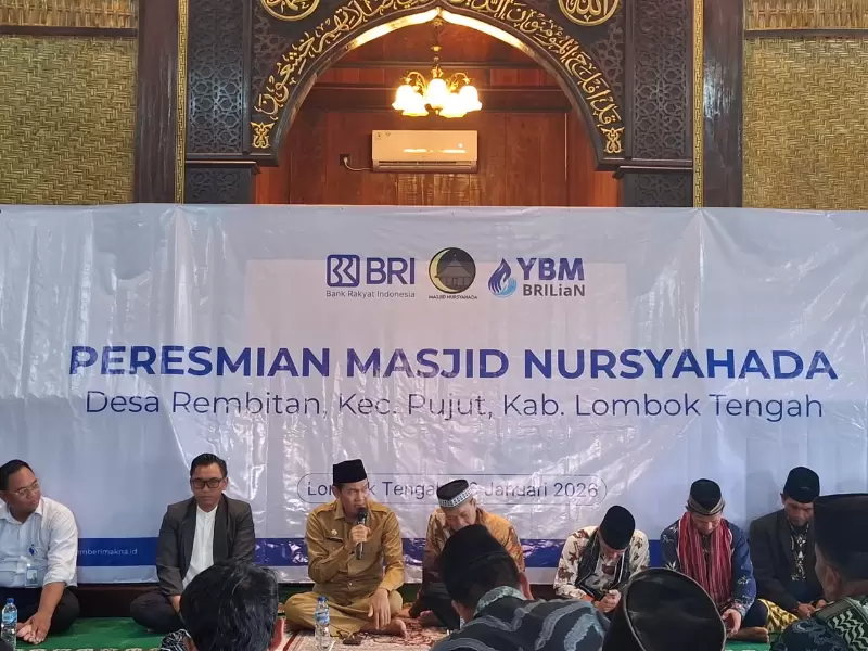 Peresmian Renovasi Masjid Nursyahada yang berlokasi di Dusun Adat Sade