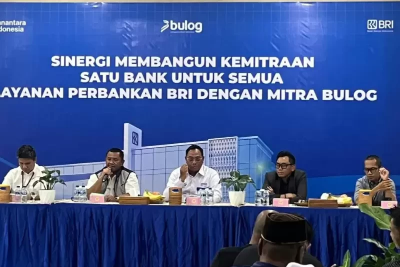 Forum diskusi bertajuk “Sinergi Membangun Kemitraan Satu Bank untuk Semua” di Kantor Cabang BRI Praya (Dok. Ist)