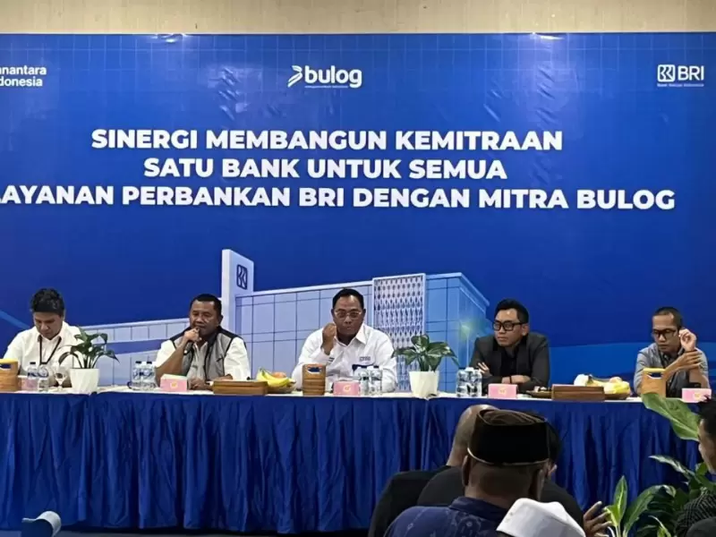 Forum diskusi bertajuk “Sinergi Membangun Kemitraan Satu Bank untuk Semua” di Kantor Cabang BRI Praya (Dok. Ist)