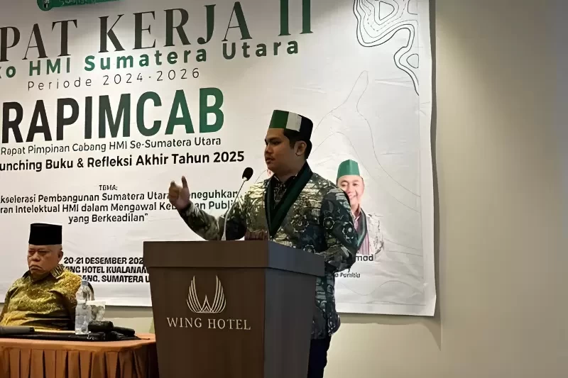 Muhammad yusril mahendra Ketua Umum Badko HMI Sumatera Utara