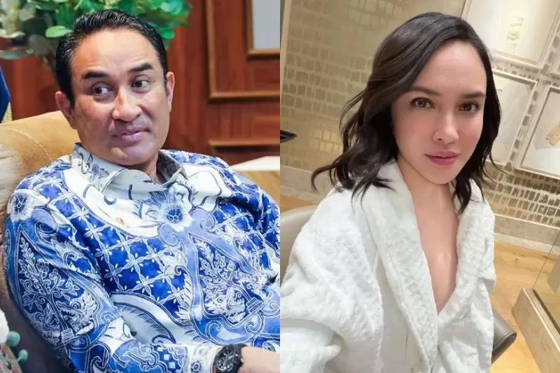 Shandy Aulia dan Kepala BNN Komjen Suyudi Ario diisukan memiliki hubungan dekat.