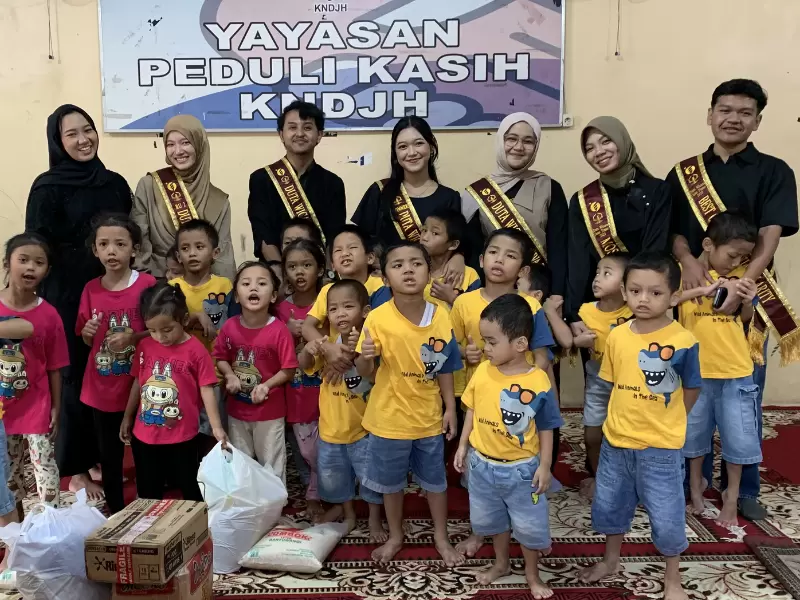 Duta Wicara Jawa Timur menebar kepedulian sosial melalui kegiatan Ramadan Berbagi