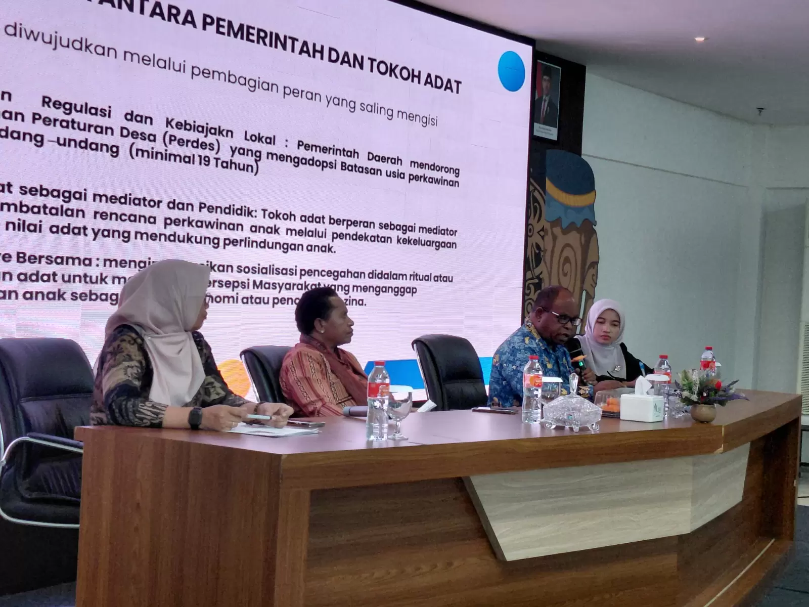 Dialog Tokoh Adat untuk Membangun dan Meningkatkan Peran dalam Pencegahan Perkawinan Anak (PPA)