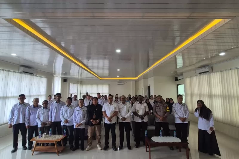 Kasatgaswil Papua Barat Sosialisasi Pencegahan Radikalisme kepada ASN Kemenag Fakfak