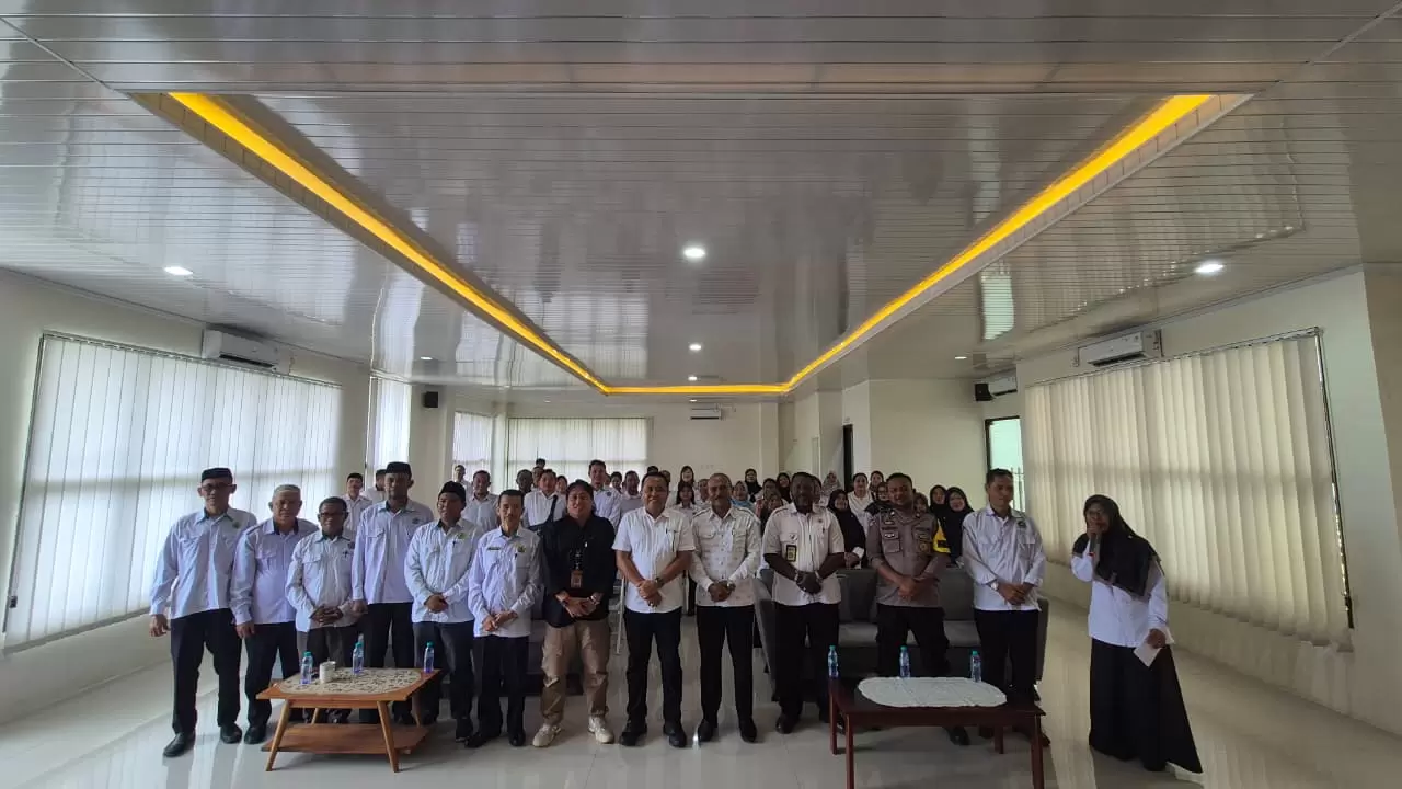 Kasatgaswil Papua Barat Sosialisasi Pencegahan Radikalisme kepada ASN Kemenag Fakfak