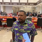 Ketua Forum Pengawal Perjuangan Rakyat (Fopera) Provinsi Papua Barat Daya Yanto Ijie