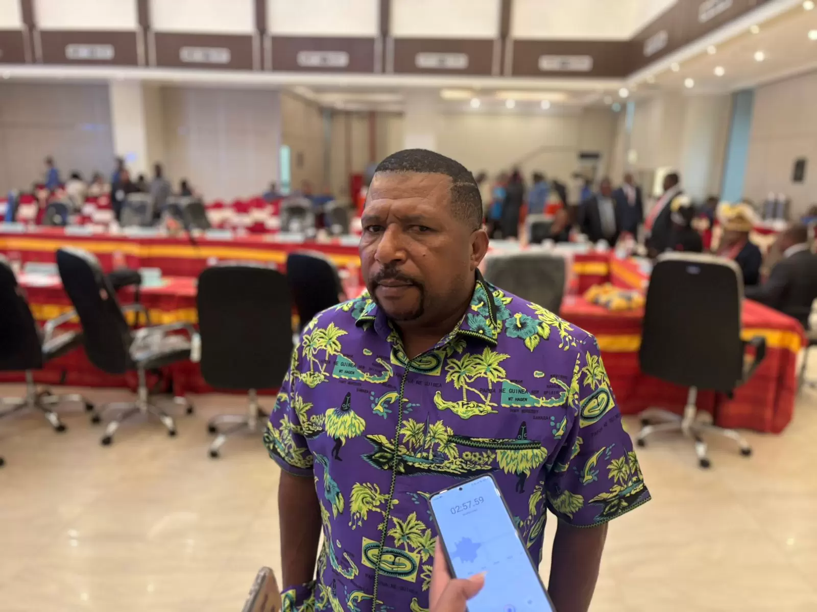 Ketua Forum Pengawal Perjuangan Rakyat (Fopera) Provinsi Papua Barat Daya Yanto Ijie