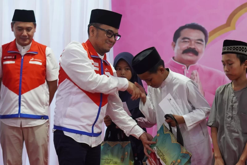 Pertamina Patra Niaga Gelar BEDUKK Ramadan Berbagi Bersama UMKM dan Ojol