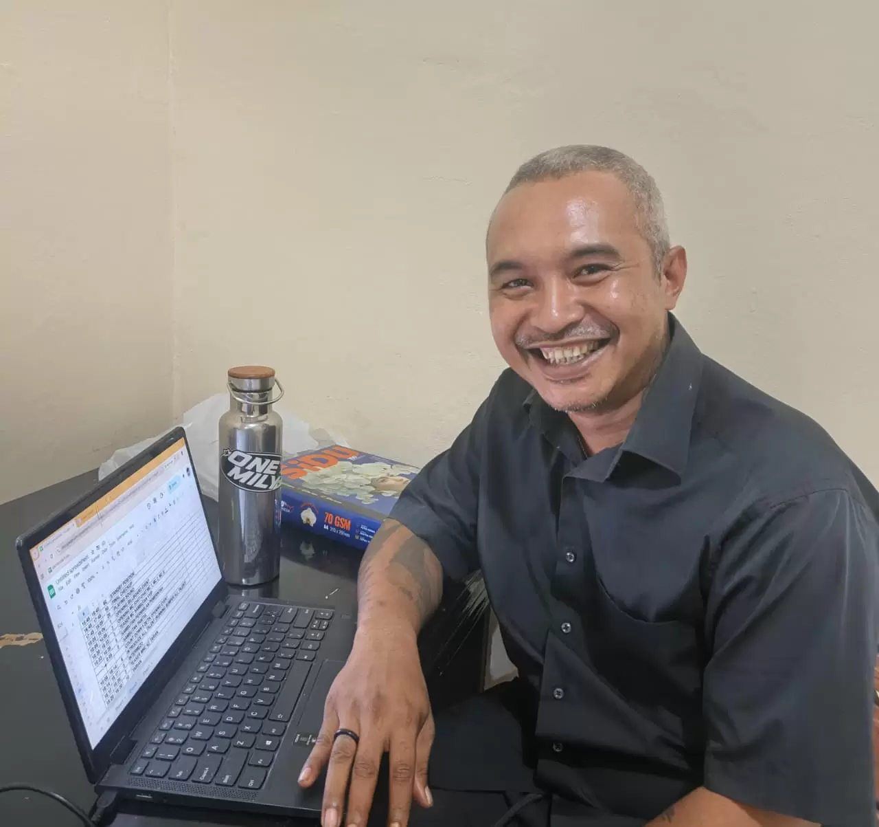 Koordinator event PVJ Andrew Ansanay