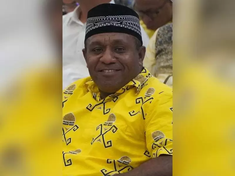 Politisi Partai Golkar Papua Barqt Daya Jois Kambu