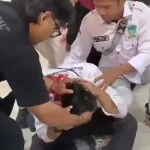 Ricuh di Kantor Gubernur Sumut, Pelantikan KAMMI Berujung Bentrok
