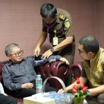 Wilson, Direktur PT BSS dan PT SAL ditahan penyidik pidsus Kejati Sumsel terkait perkara Tipikor pemberian kredit bank BRI