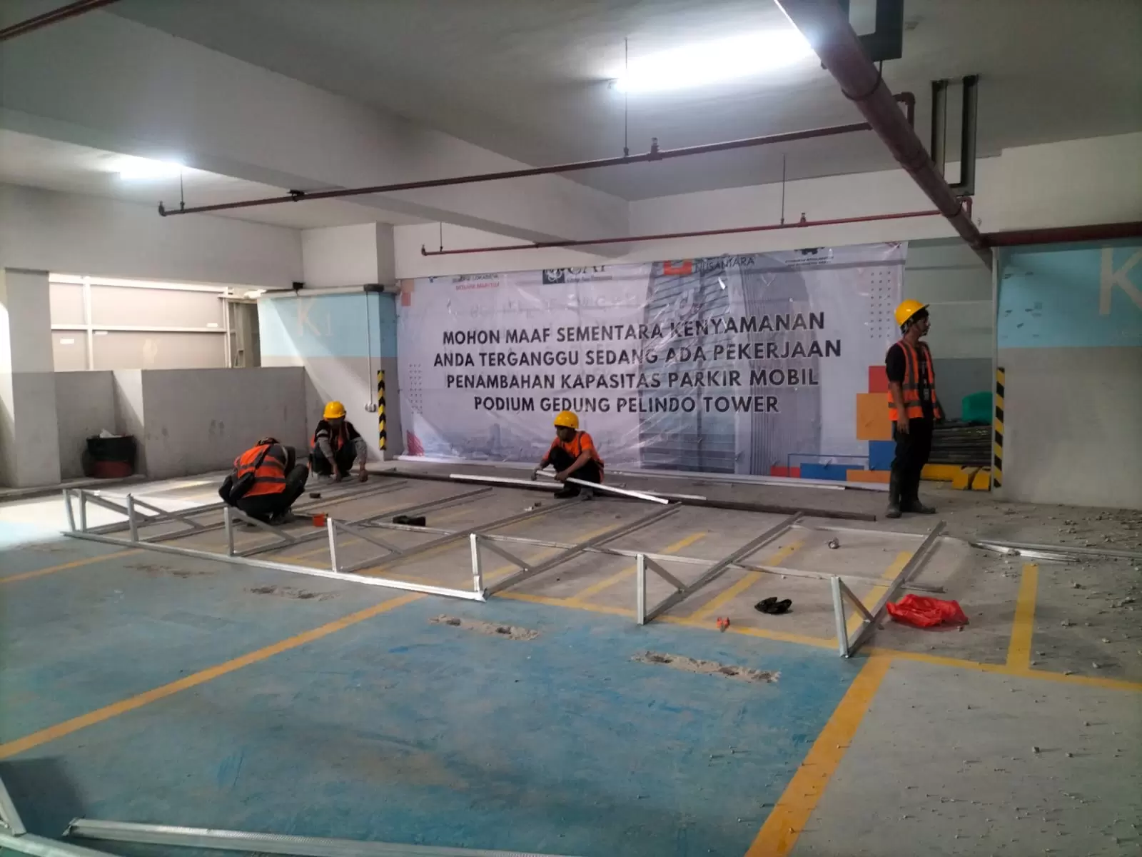PT MMI Gelar Safety Inspection di Pelindo Tower