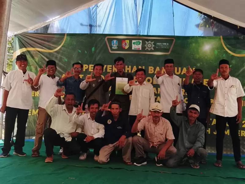 Jajaran Anggota Pengurus GAPOKTANHUT Jati Jaya Silo